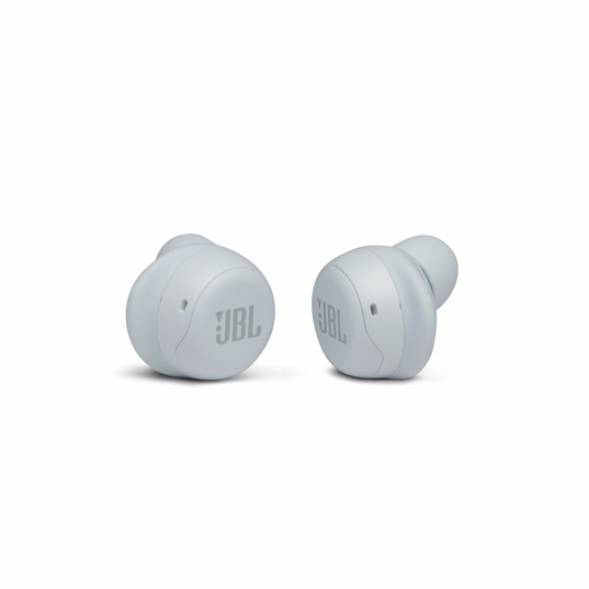 JBL Live Free NC+ TWS - White - True wireless Noise Cancelling earbuds - Detailshot 2